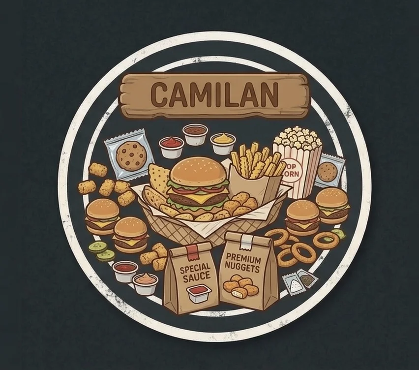 CAMILAN ( BURGER, PISANG, DLL)