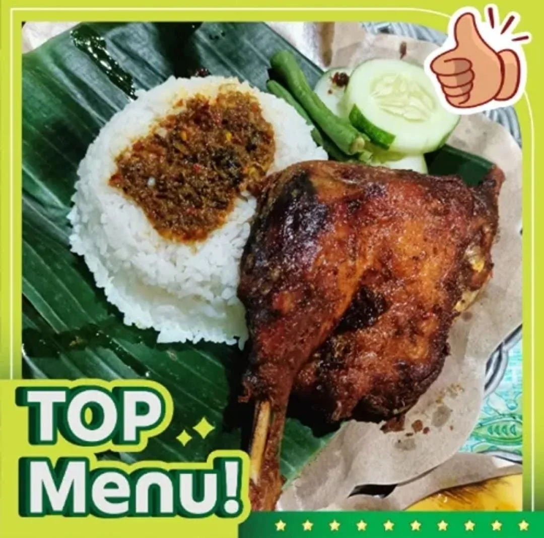 Nasi bebek goreng bumbu hitam size L BEBEK REBORN