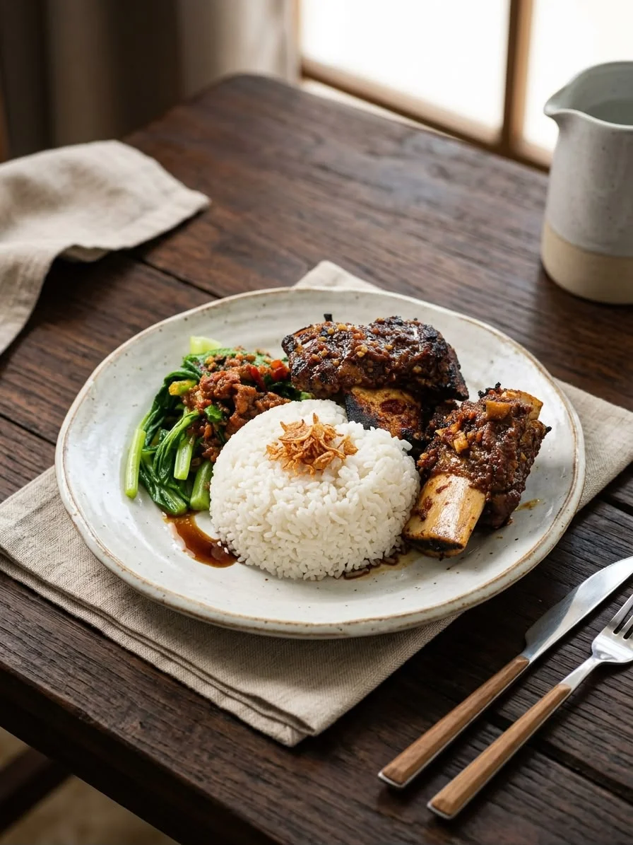 Nasi Iga Mercon Mbak Erni ( JLS )