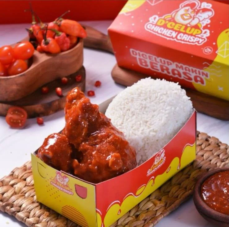 Ayam saus Barbeque Spicy D'Celup